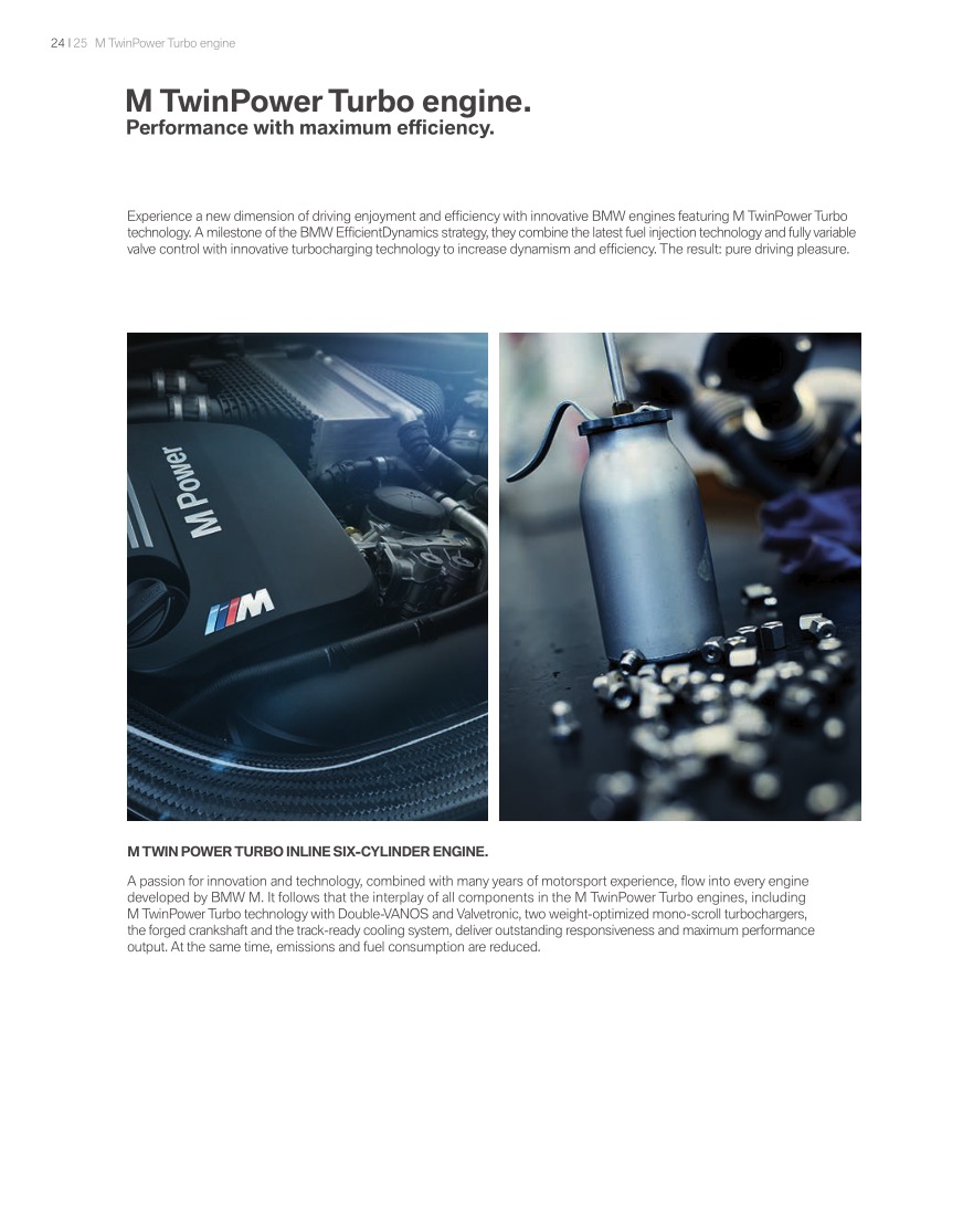2015 BMW M3 Brochure Page 16